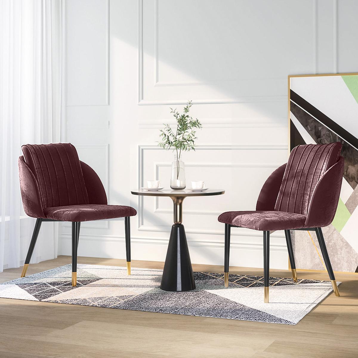 Upholstered Dining Chairs - Blue – image 13