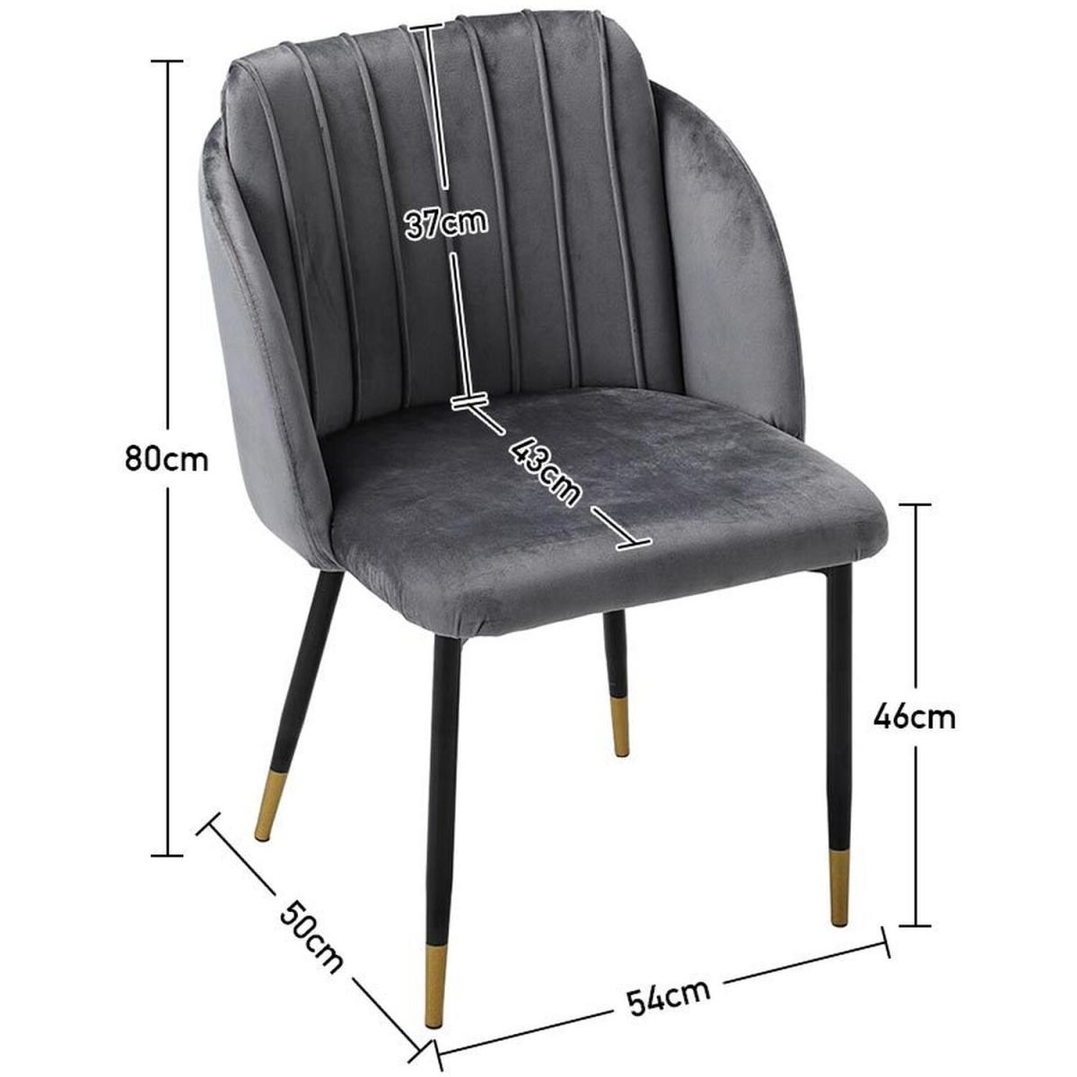 Upholstered Dining Chairs - Blue – image 14