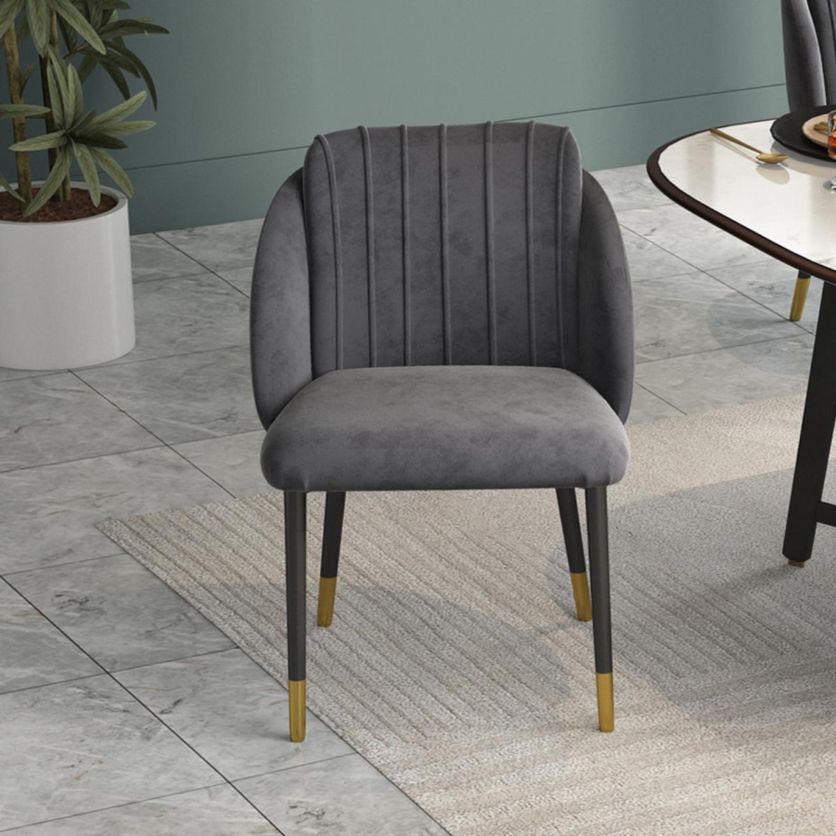 Upholstered Dining Chairs - Blue – image 20