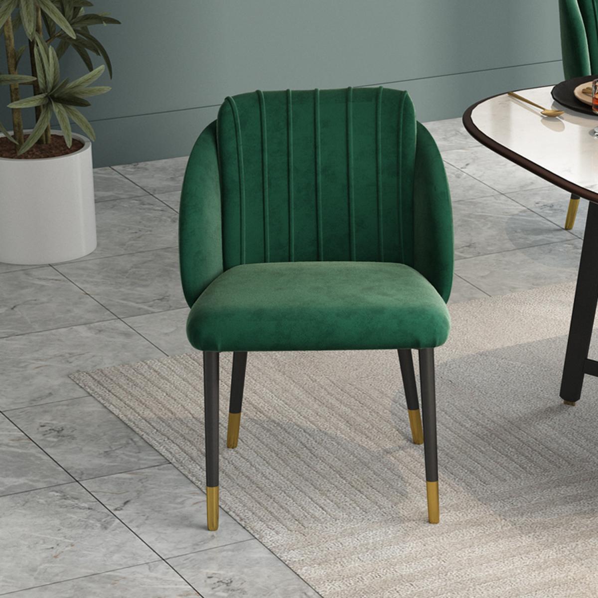 Upholstered Dining Chairs - Blue – image 26