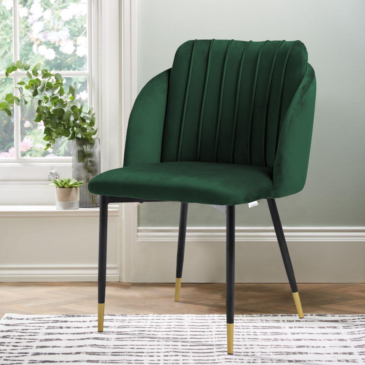 Upholstered Dining Chairs - Blue – image 29