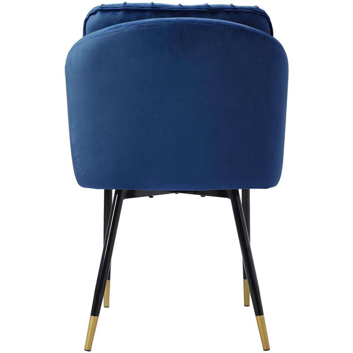 Upholstered Dining Chairs - Blue – image 4