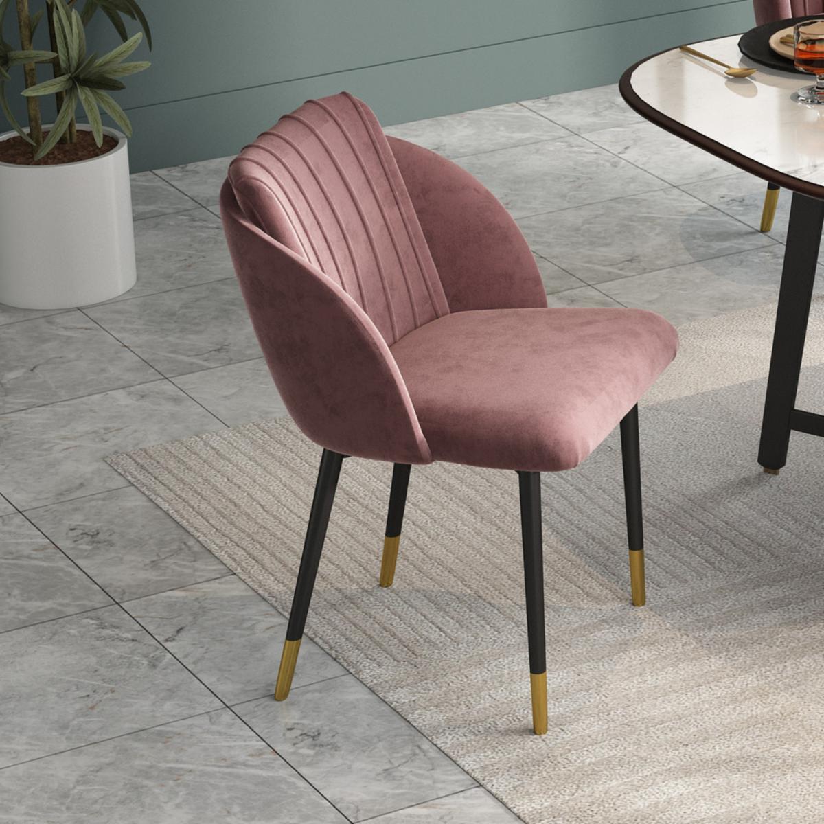 Upholstered Dining Chairs - Blue – image 35