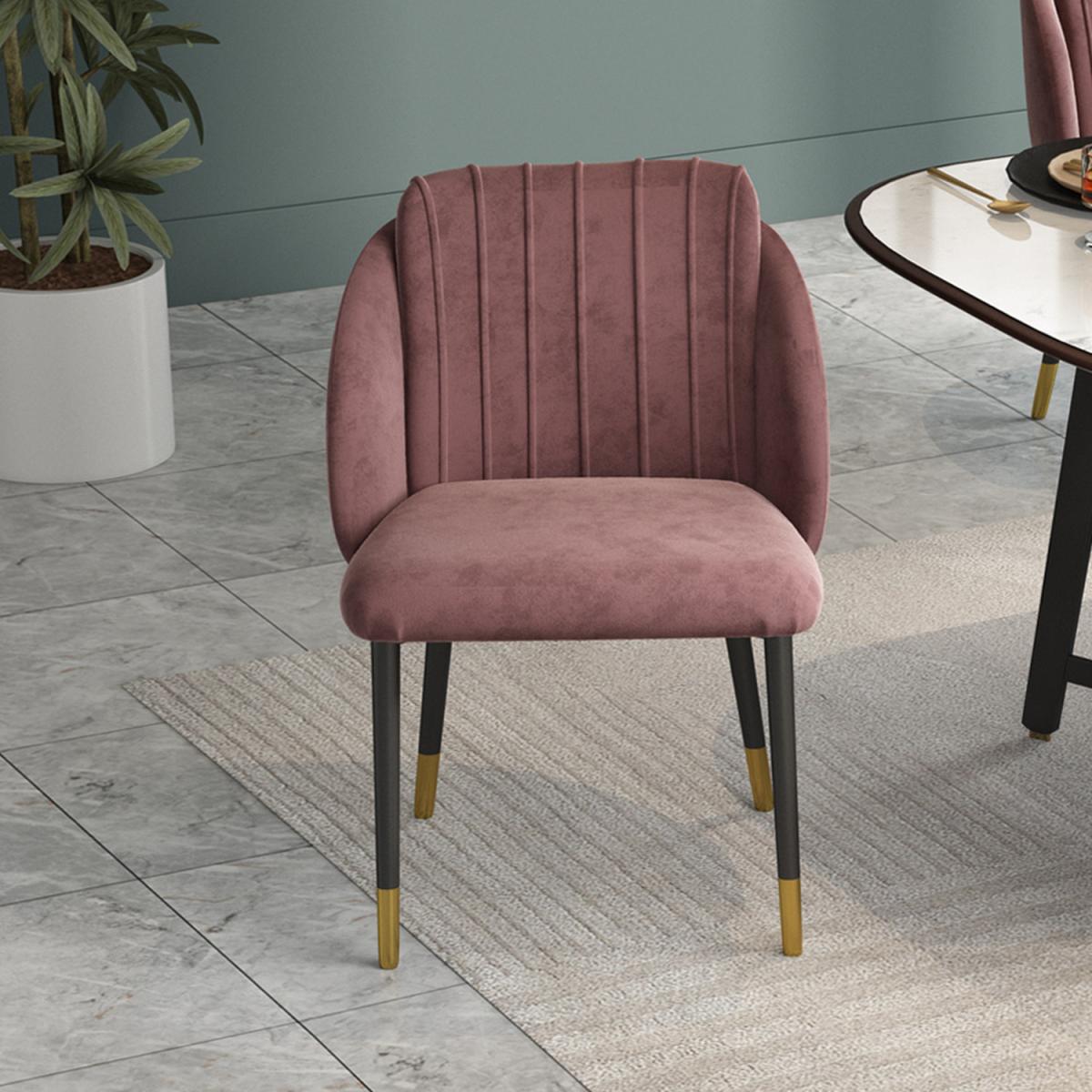 Upholstered Dining Chairs - Blue – image 37