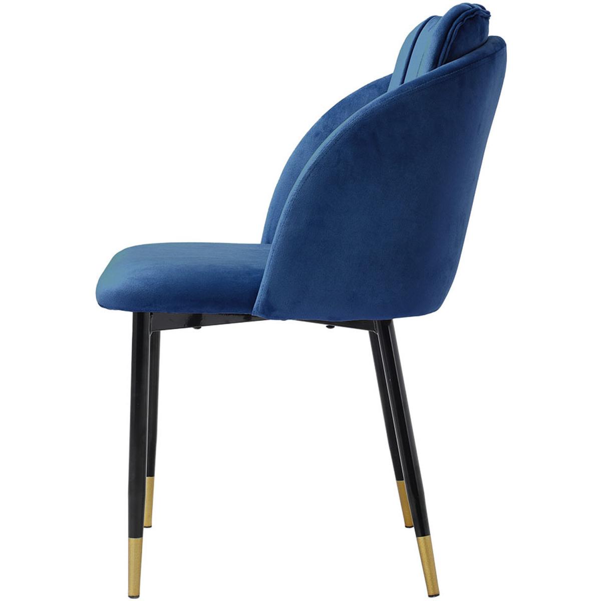 Upholstered Dining Chairs - Blue – image 5