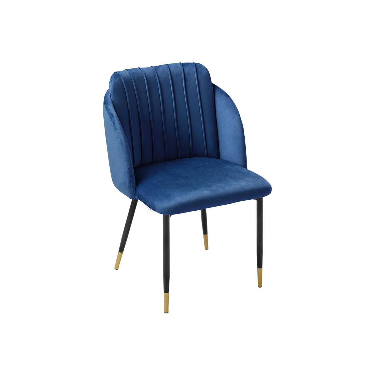 Upholstered Dining Chairs - Blue – image 1