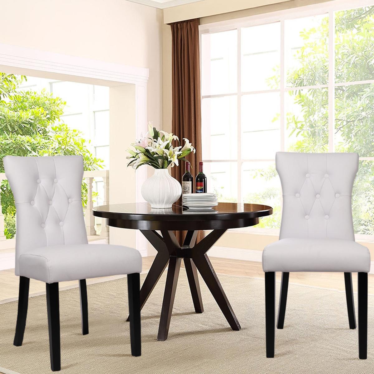 Leather Dining Chairs - Black – image 14