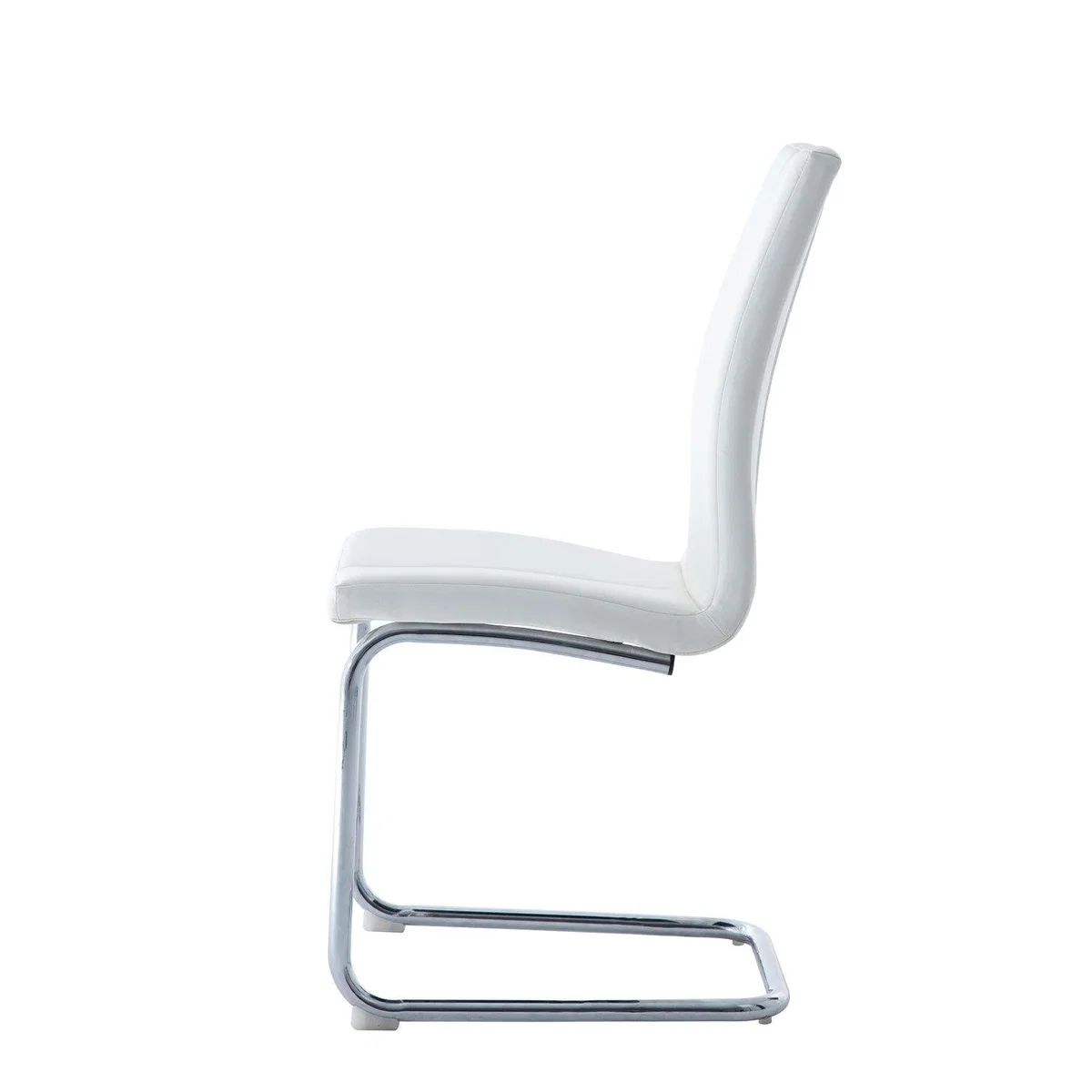 Pair of Arendelle Swing Leg Chairs - White – image 4