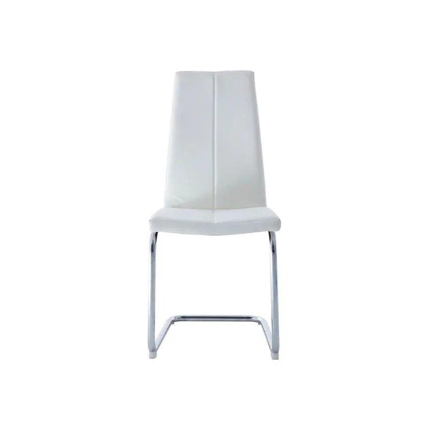 Pair of Arendelle Swing Leg Chairs - White – image 1
