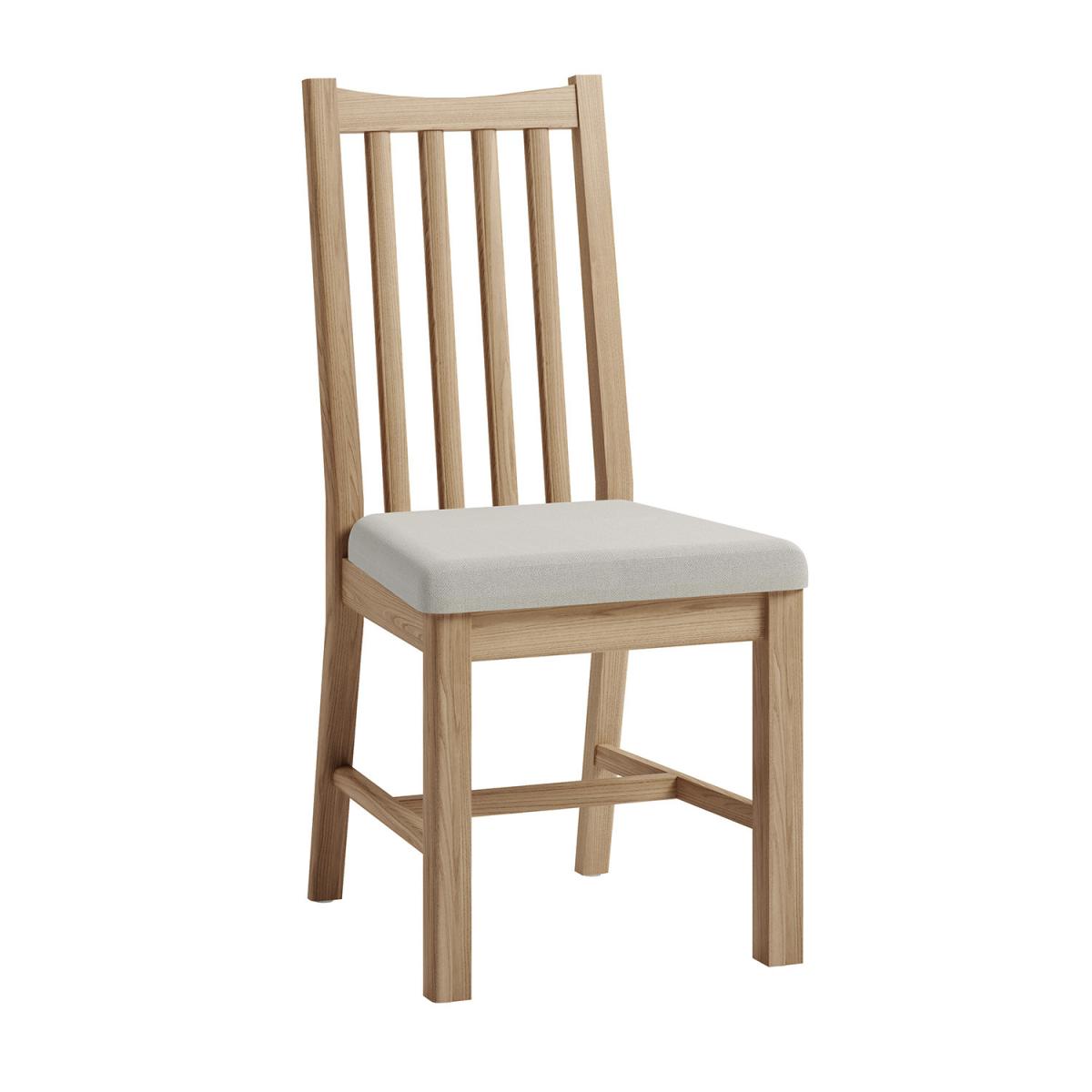 Pair of Ashford Dining Chairs - Light Oak – image 2