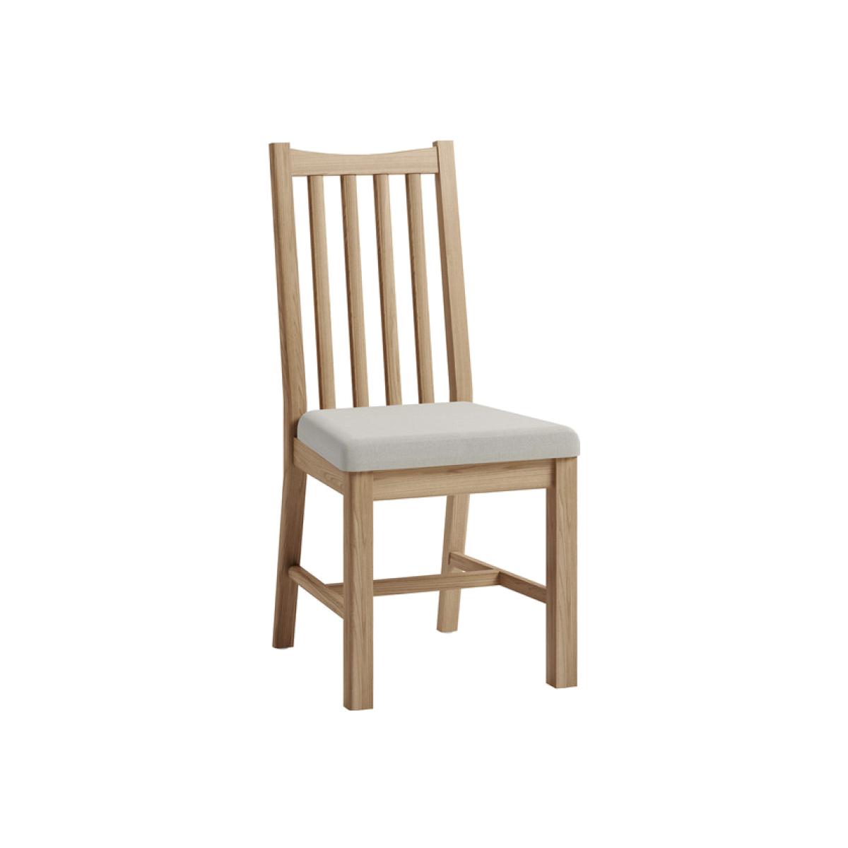 Pair of Ashford Dining Chairs - Light Oak – image 1