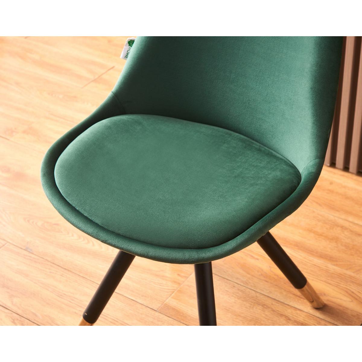 Sofia Velvet Dining Chair Single - Green – image 3