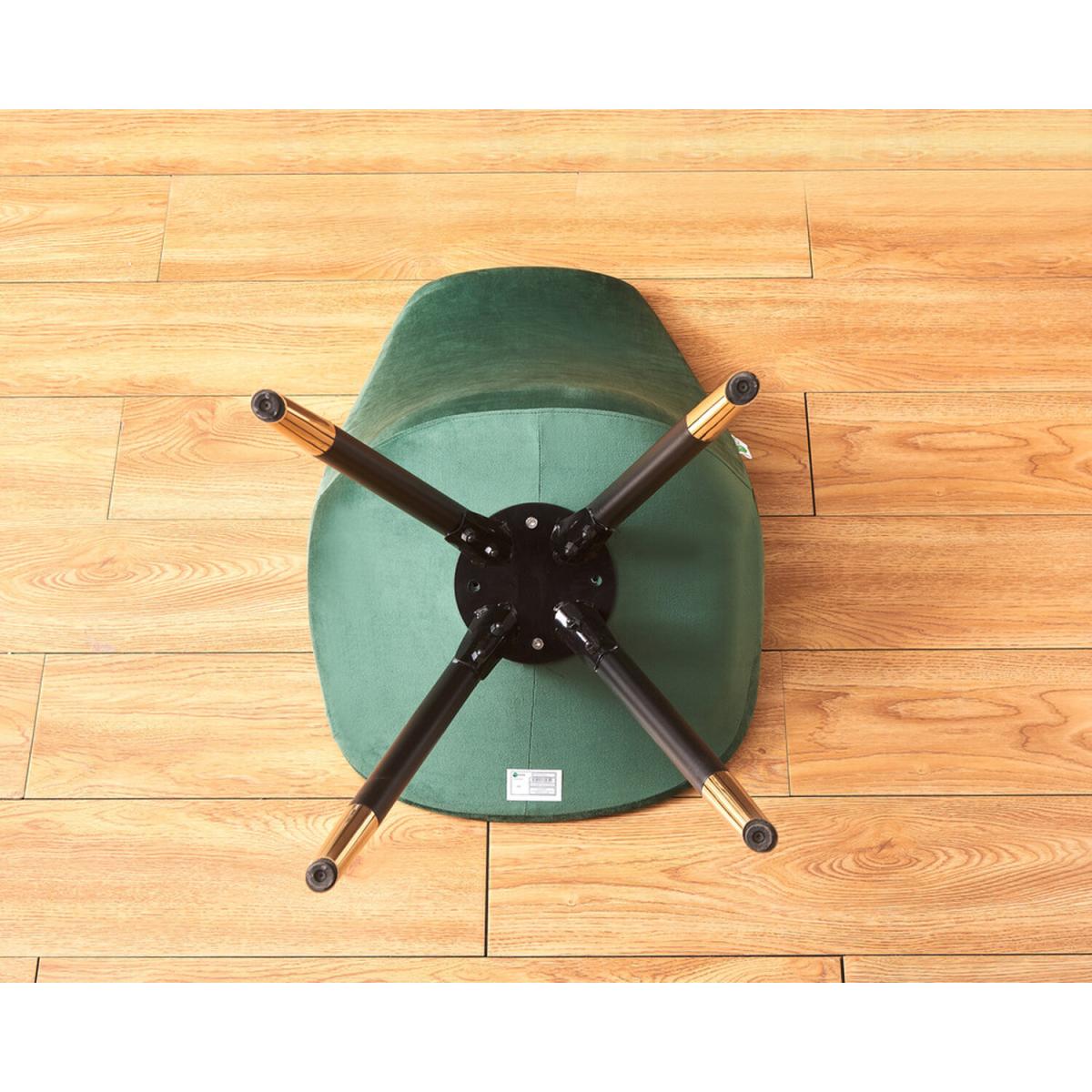 Sofia Velvet Dining Chair Single - Green – image 5
