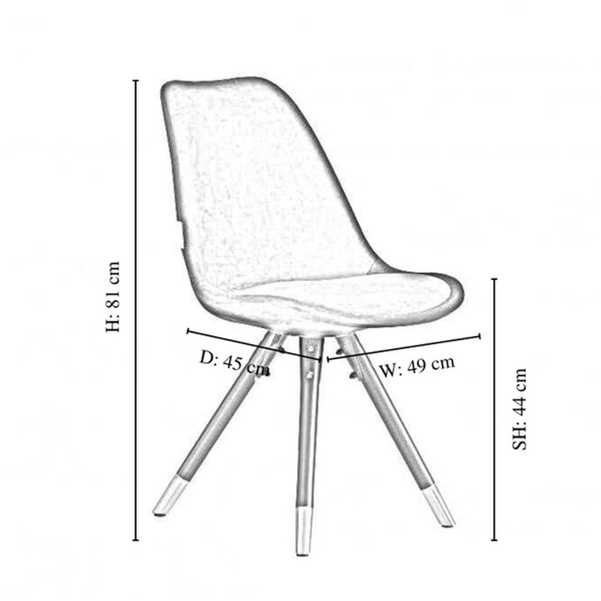 Sofia Velvet Dining Chair Single - Green – image 6