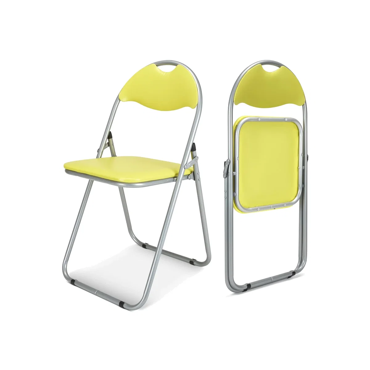 Candy Folding Dining Chair - Yellow / 2 – image 1