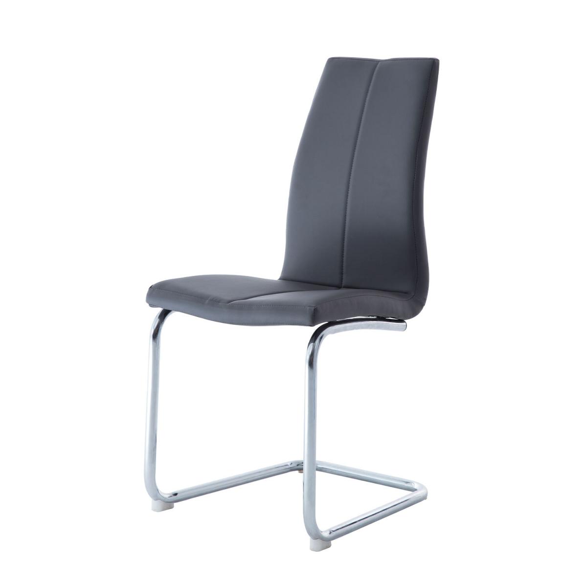 Pair of Arendelle Swing Leg Chairs - Black – image 3