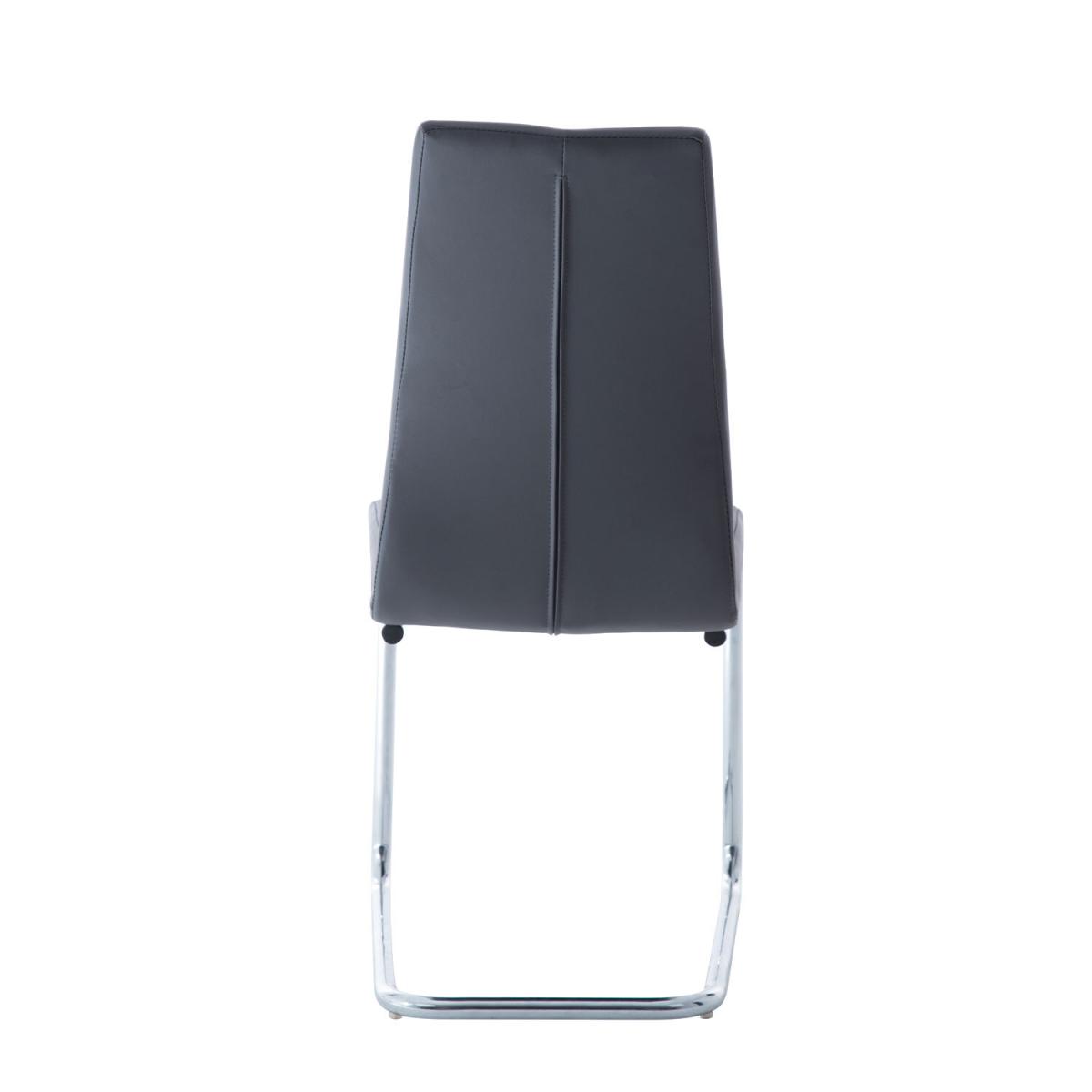 Pair of Arendelle Swing Leg Chairs - Black – image 6