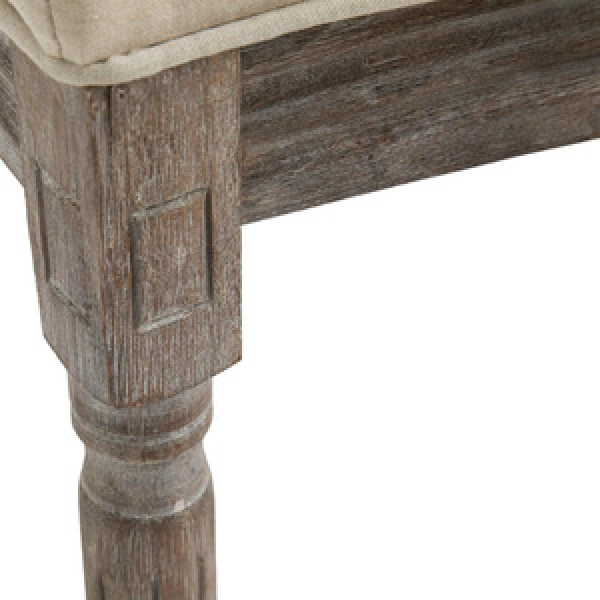 Set of 2 Elegant French Style Dining Chairs with Wooden Frame - Ivory – image 2