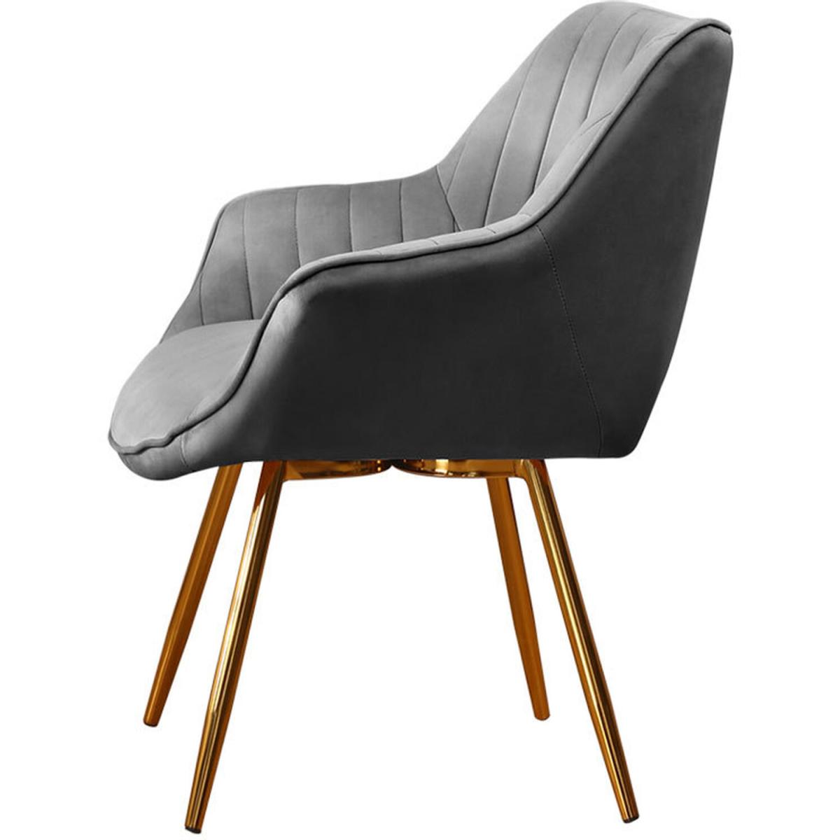 Velvet Accent Dining Chair Set Of 2 - Green – image 26