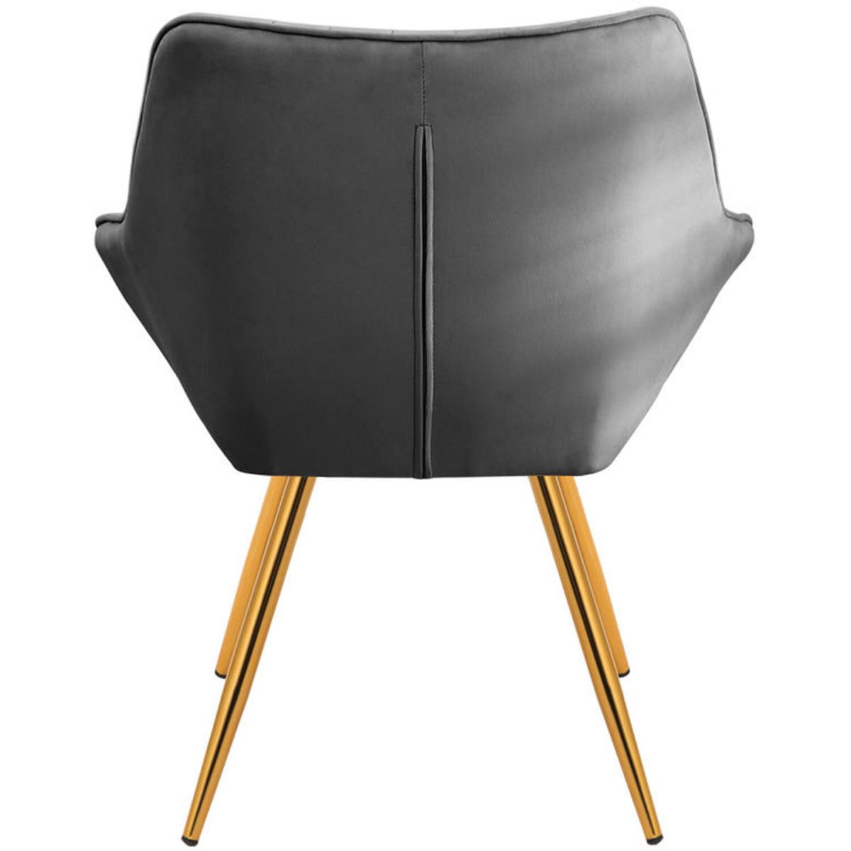 Velvet Accent Dining Chair Set Of 2 - Green – image 27