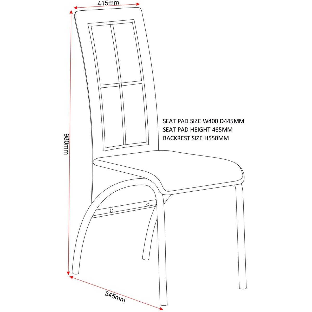 A3 Dining Chair - Black – image 6