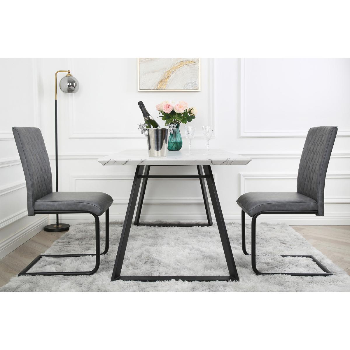 Nelson Industrial Dining Chair, Set of 2 - Grey – image 12