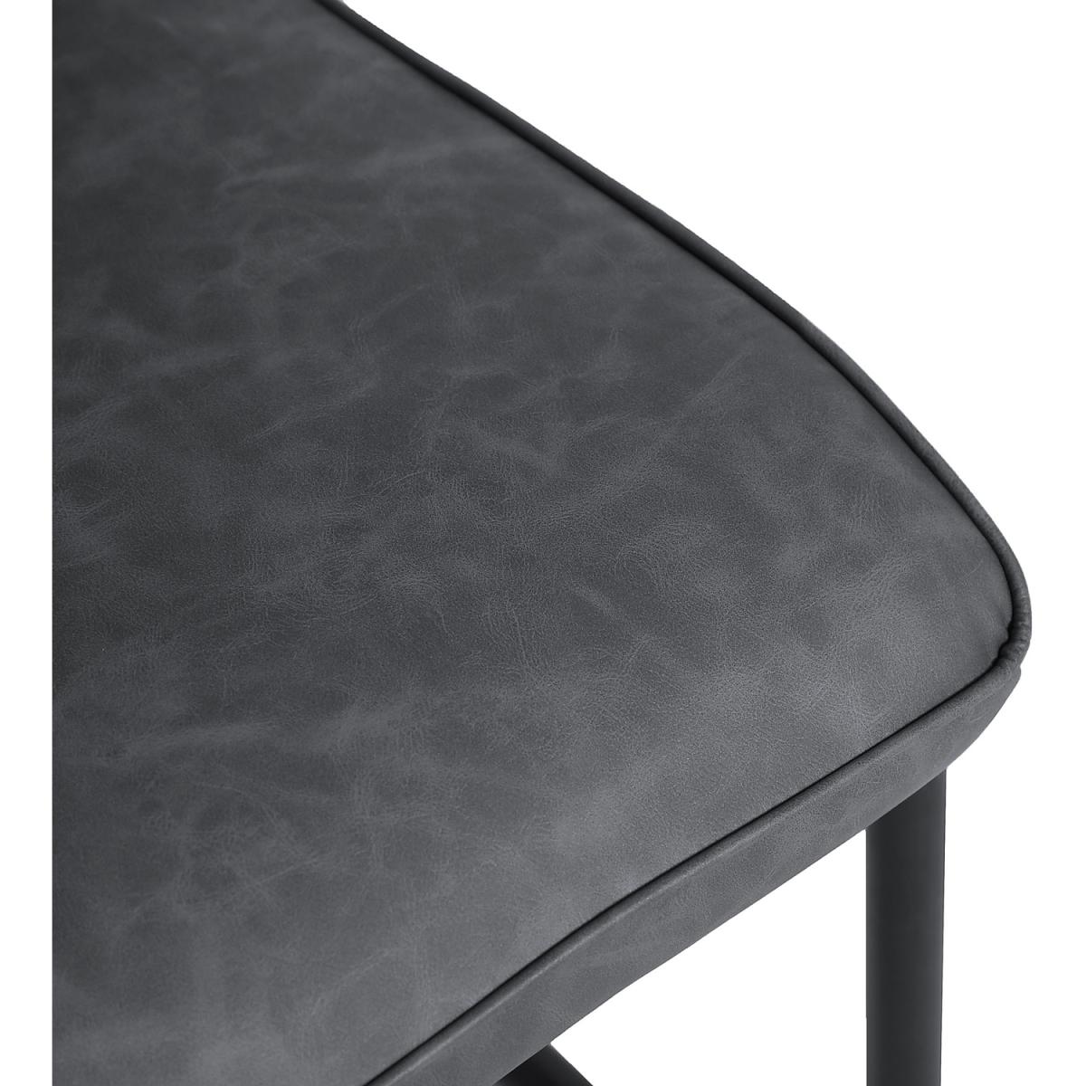 Nelson Industrial Dining Chair, Set of 2 - Grey – image 8