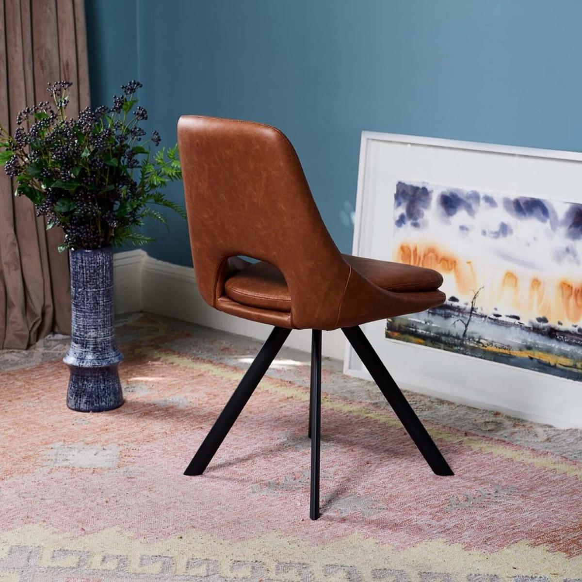 Sebastian Dining Chair (Set of 2) - Tan – image 3