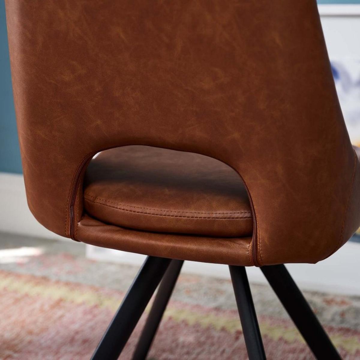 Sebastian Dining Chair (Set of 2) - Tan – image 4