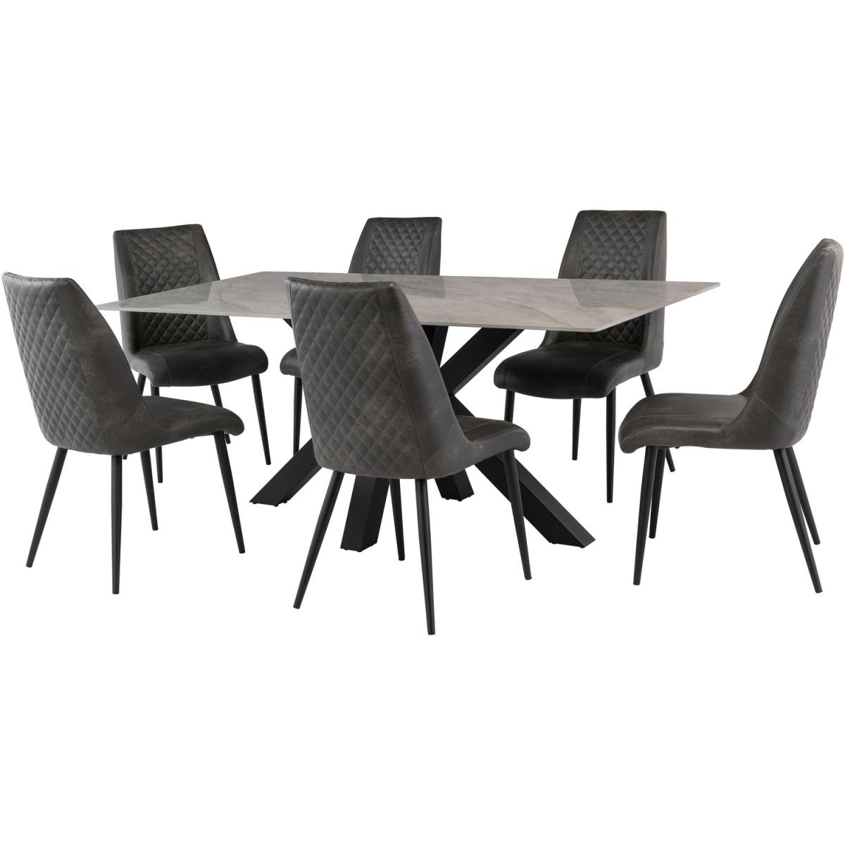 Grey Amber Dining Chair - Grey – image 5