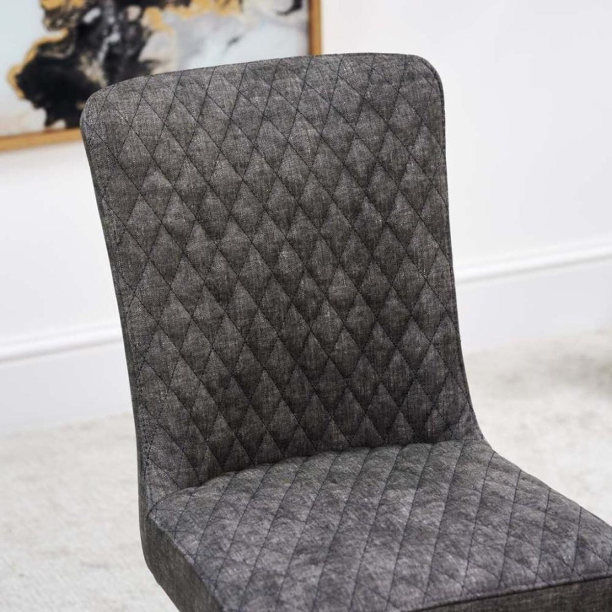 Industrial Dining Chair - Grey – image 3