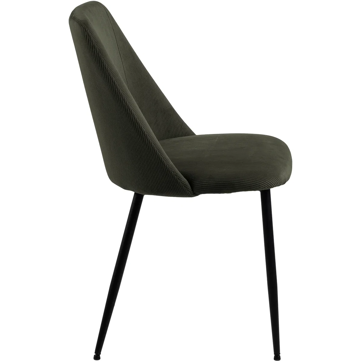 Ines Dining chair in Olive Green Set of 4 - Olive Green – image 5