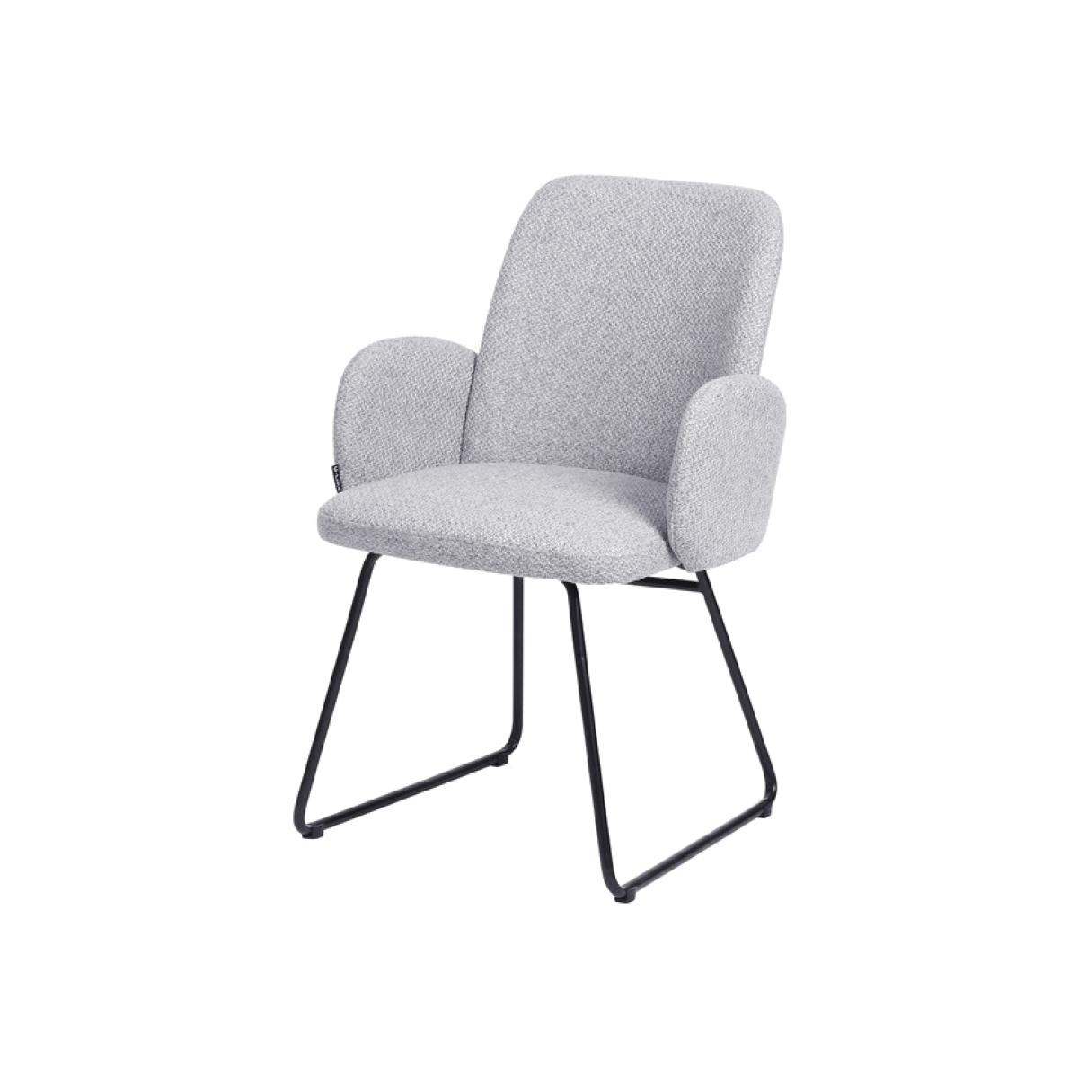 Round Back Dining Chair - Grey