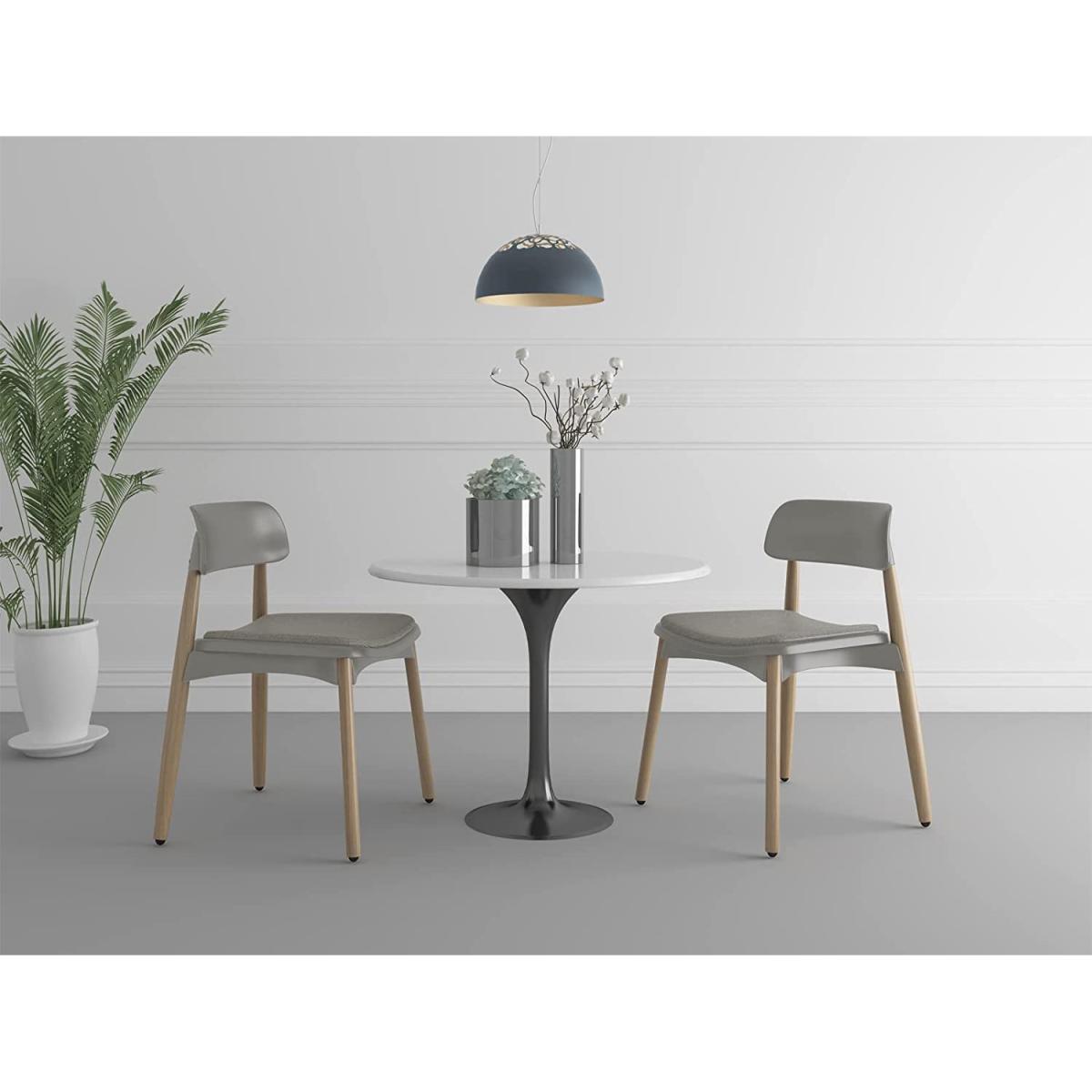 Dripex Modern Designed Dining Chair - Grey – image 10