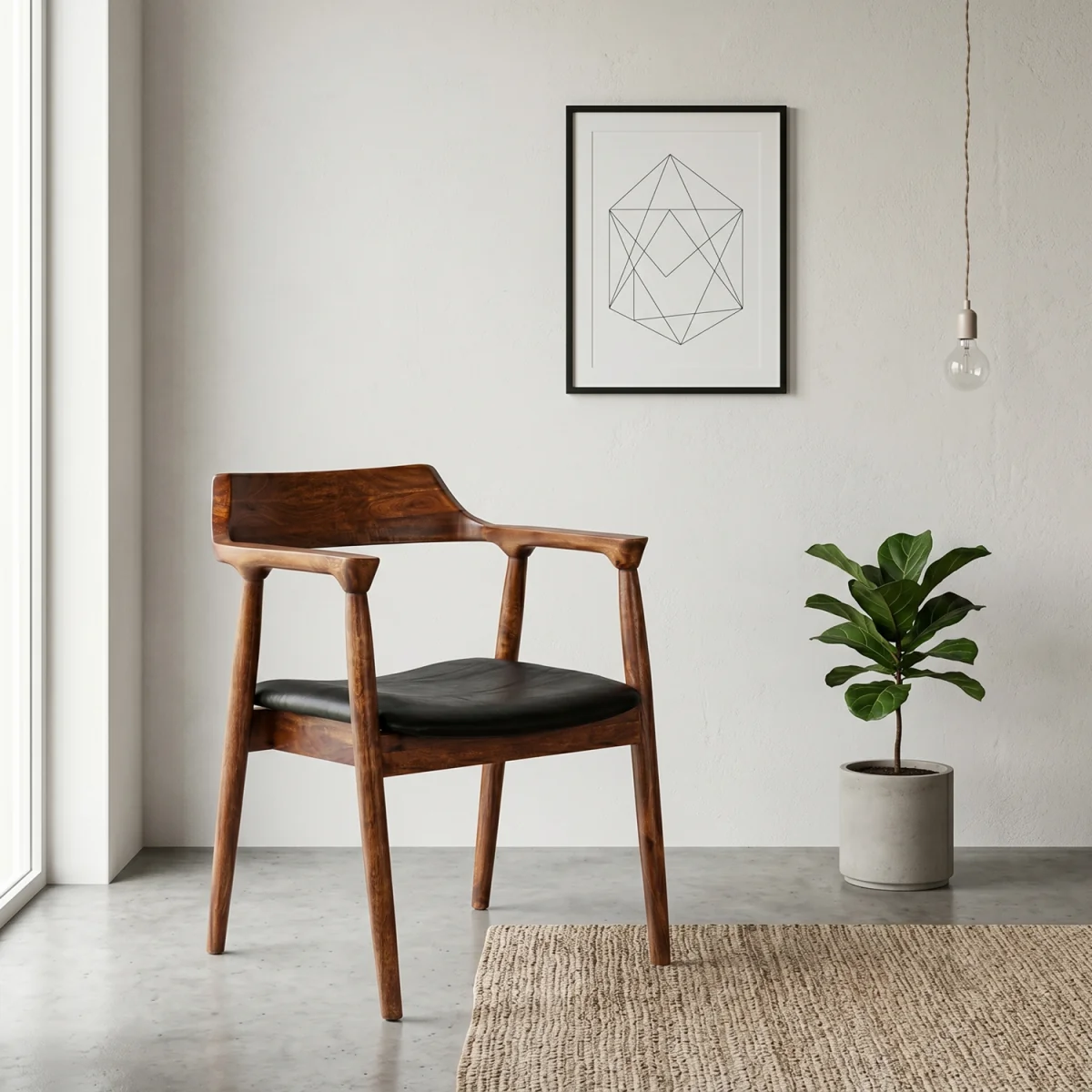 Harrington Dining Chair - Brown – image 3