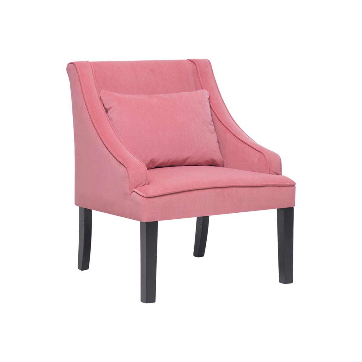 Velvet Accent Dining Chair - Pink – image 1