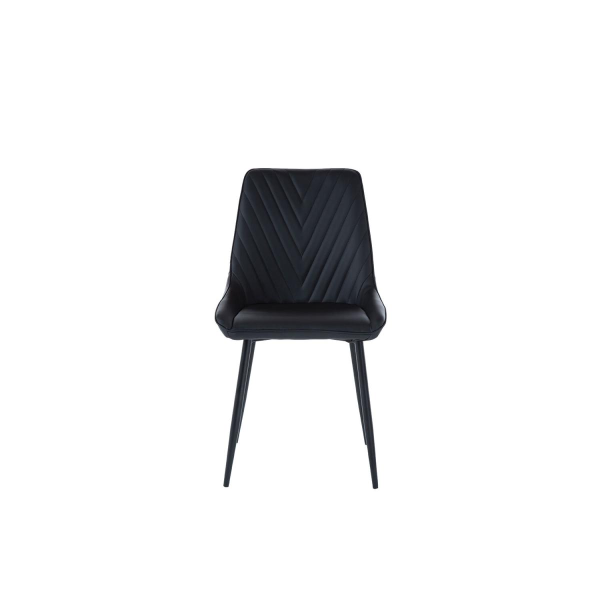 Pair of Sorrento Dining Chairs - Dark Grey – image 7