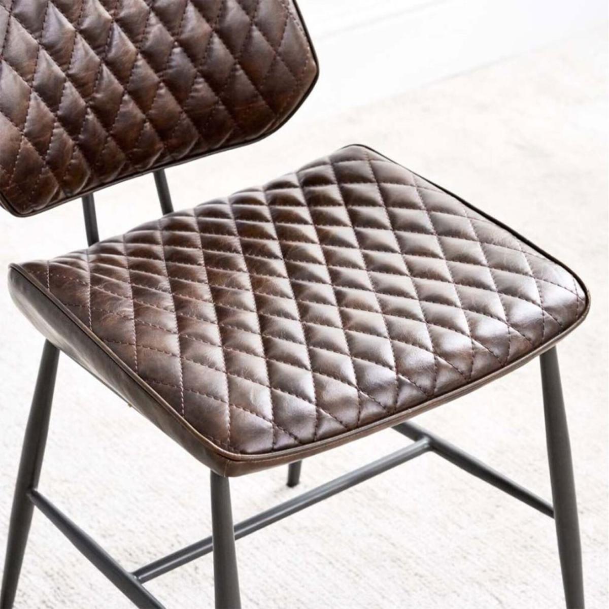 Digby Dining Chair - Dark Brown – image 3