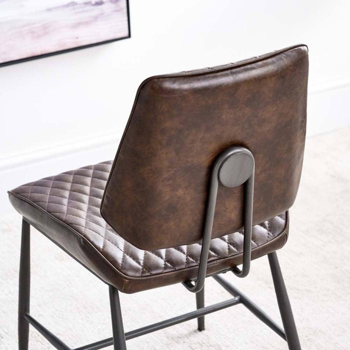 Digby Dining Chair - Dark Brown – image 5