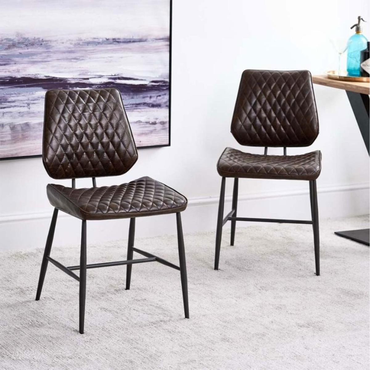 Digby Dining Chair - Dark Brown – image 1