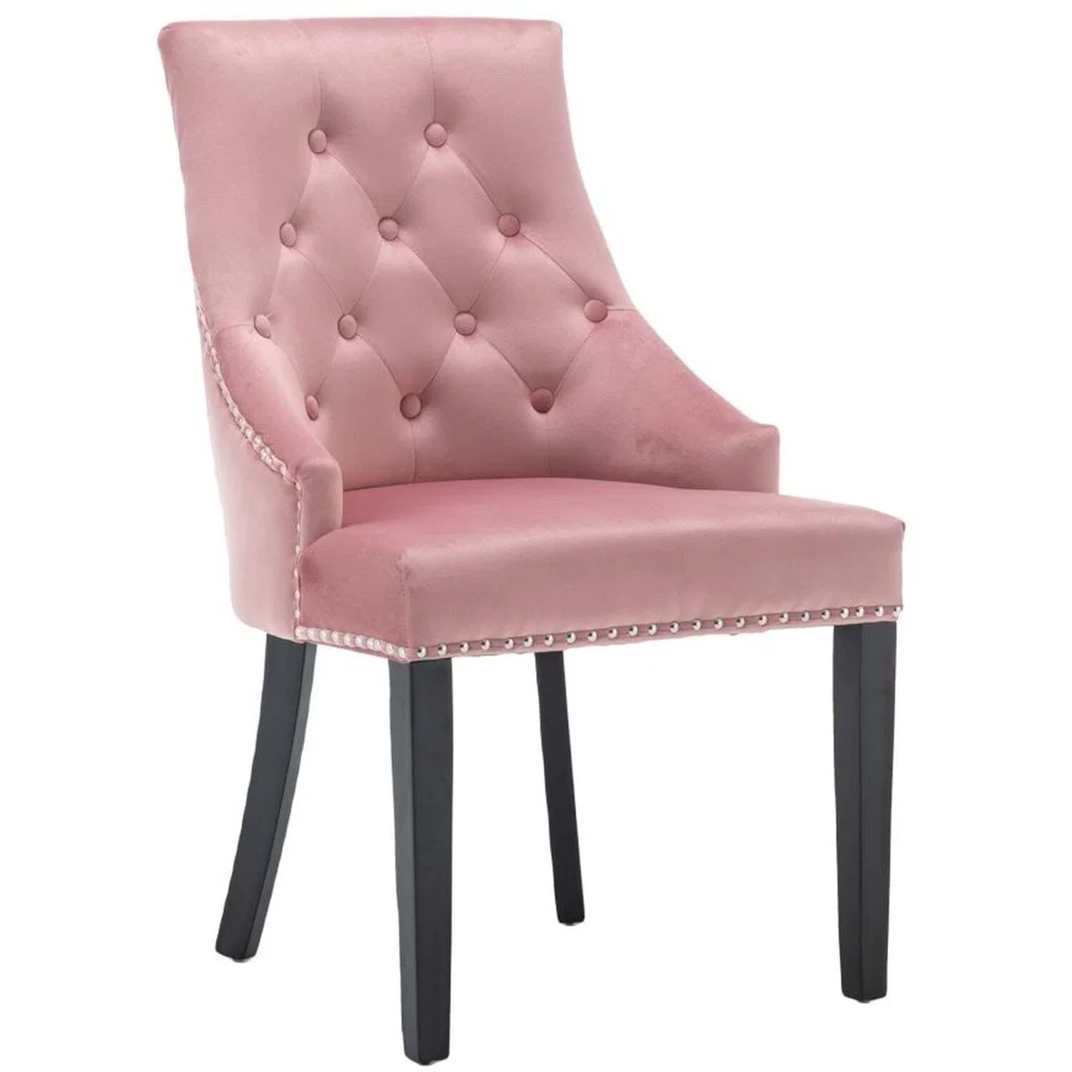 Neo Studded Velvet Dining Chair - Midnight Blue – image 9