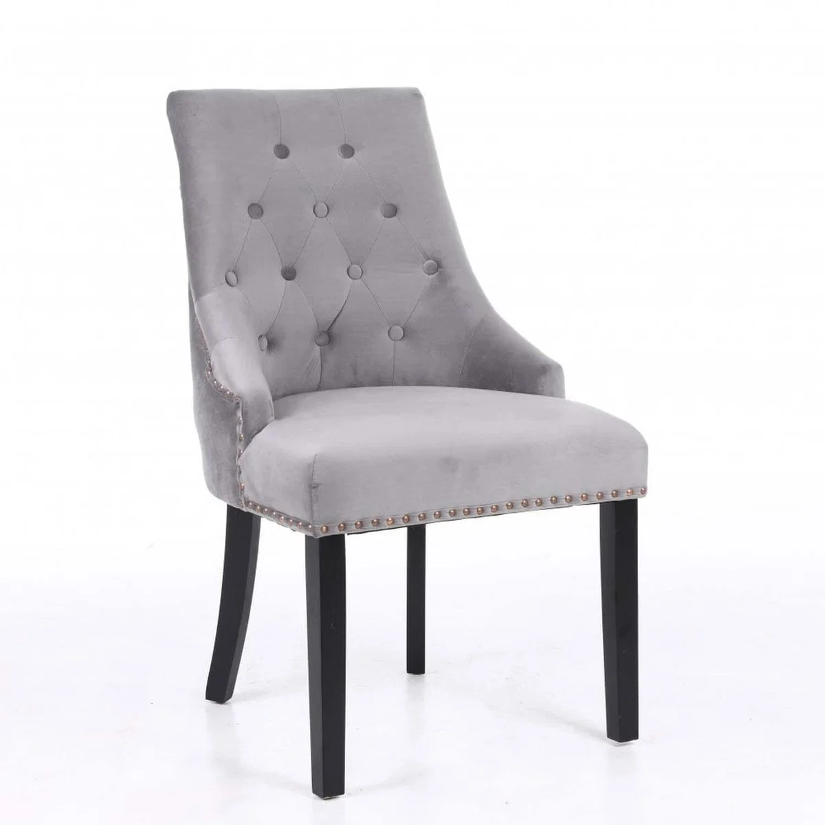 Neo Studded Velvet Dining Chair - Midnight Blue – image 10