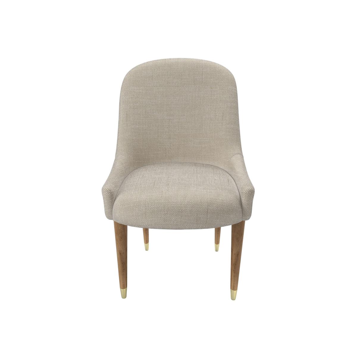 Arabella Dining Chair in Jasmine Silky Jacquard Weave – image 1