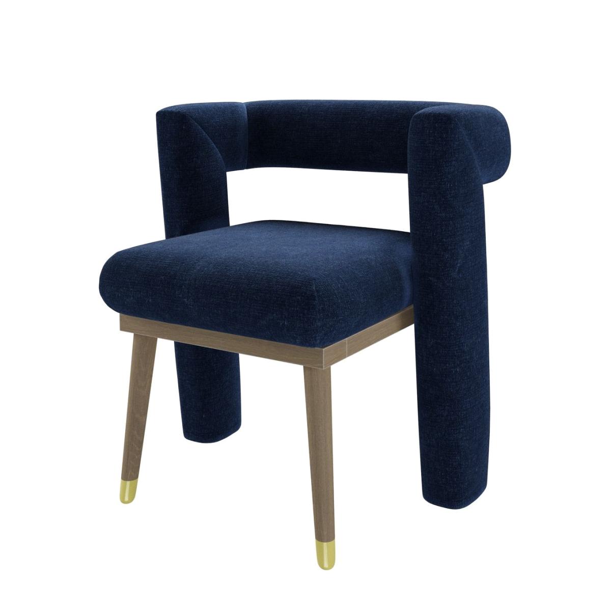 Fonda Dining Chair in Port Royal Aquaclean Clever Chenille – image 1
