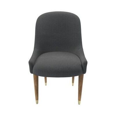 Arabella Dining Chair in Truffle Cotton Viscose Twill – image 1