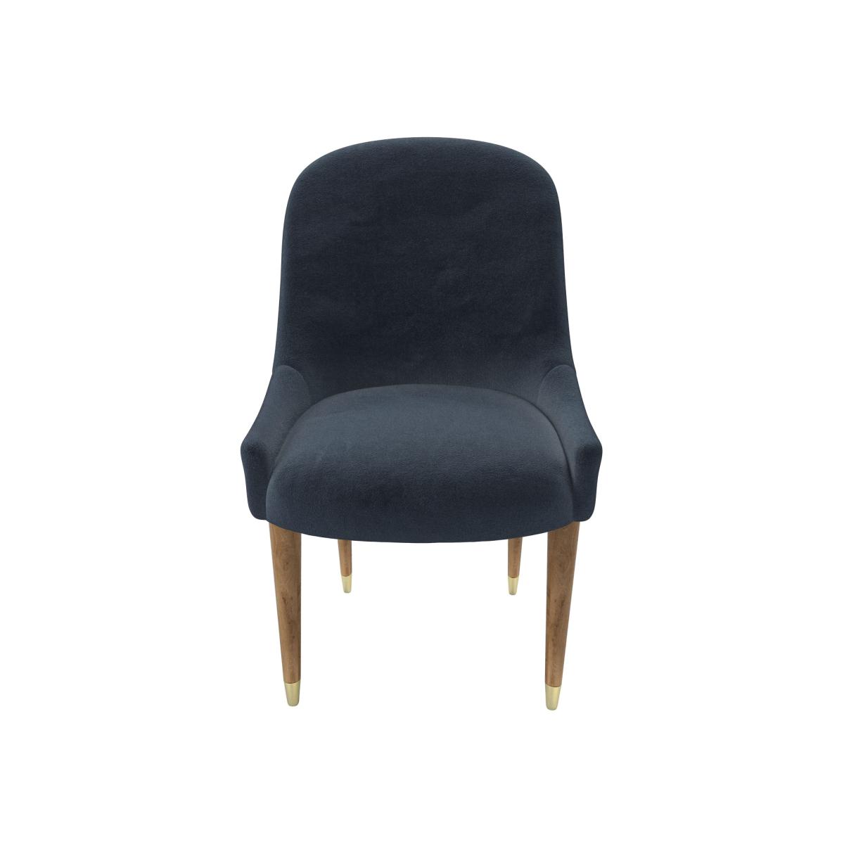 Arabella Dining Chair in Skyfall Cotton Matt Velvet – image 1