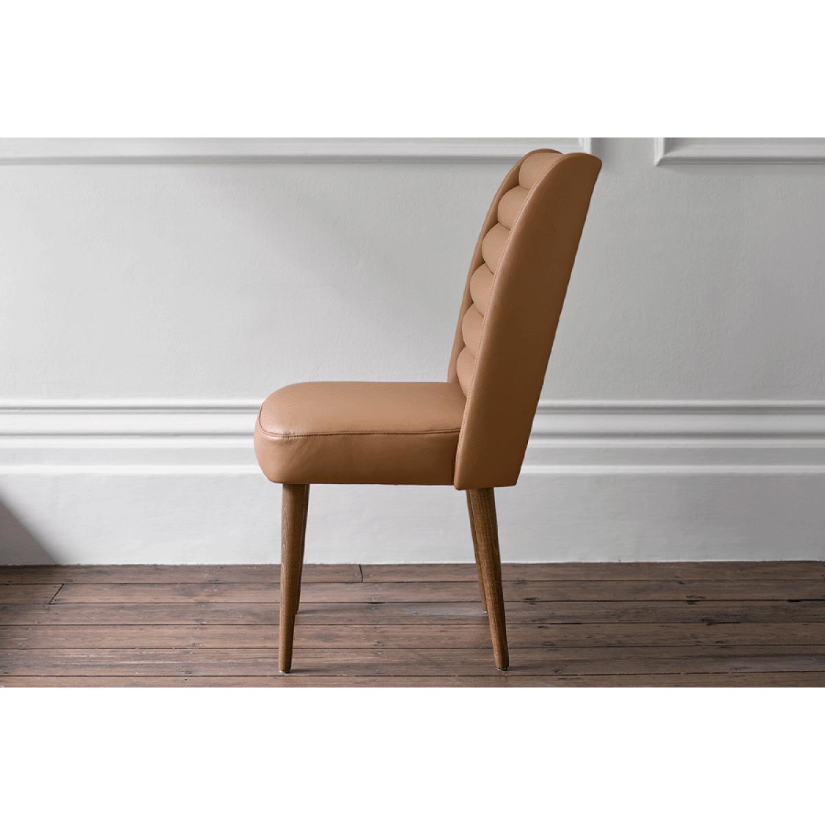 Lola Dining Chair in Mineral Mist Speckled Chenille – image 5