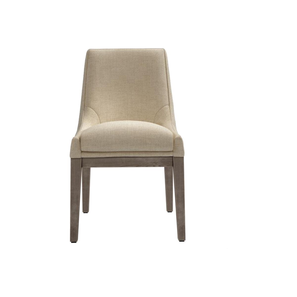Basil Dining Chair in Shearling Hygge Chunky Weave – image 1