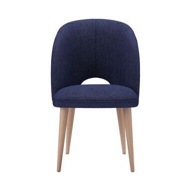 Darcy Dining Chair in Woad Soft Wool – image 1