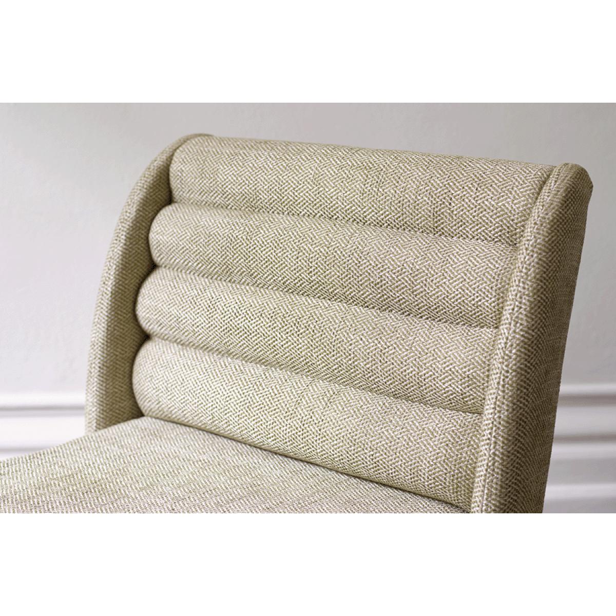 Lola Dining Chair in Vine Leaf Organic Smart Cotton – image 11